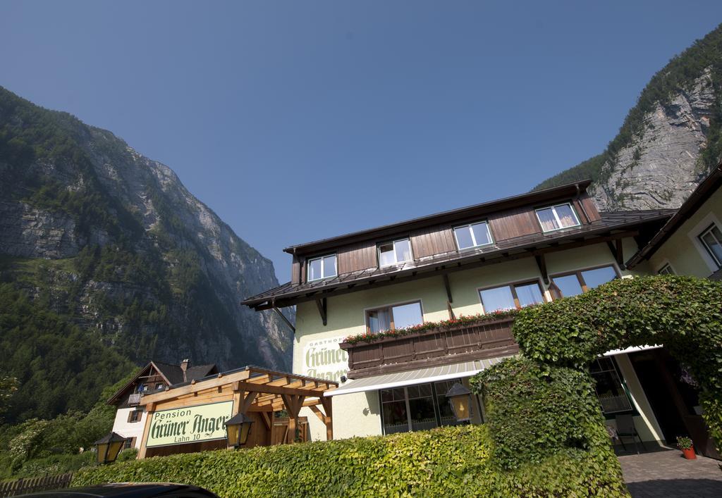 Gasthof Pension Gruener Anger Hallstatt Exterior photo