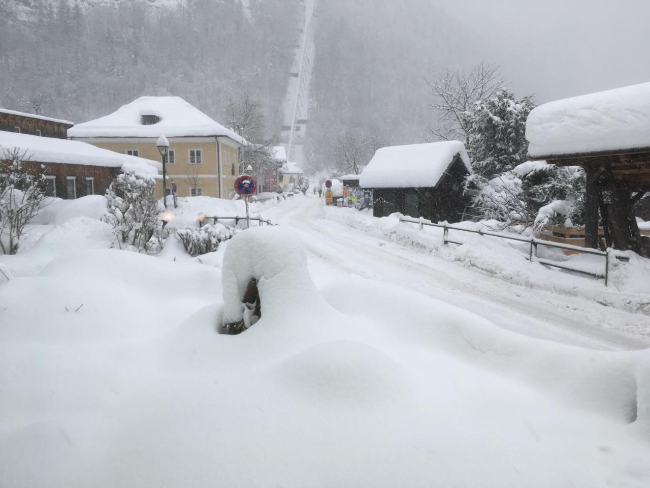 Gasthof Pension Gruener Anger Hallstatt Exterior photo